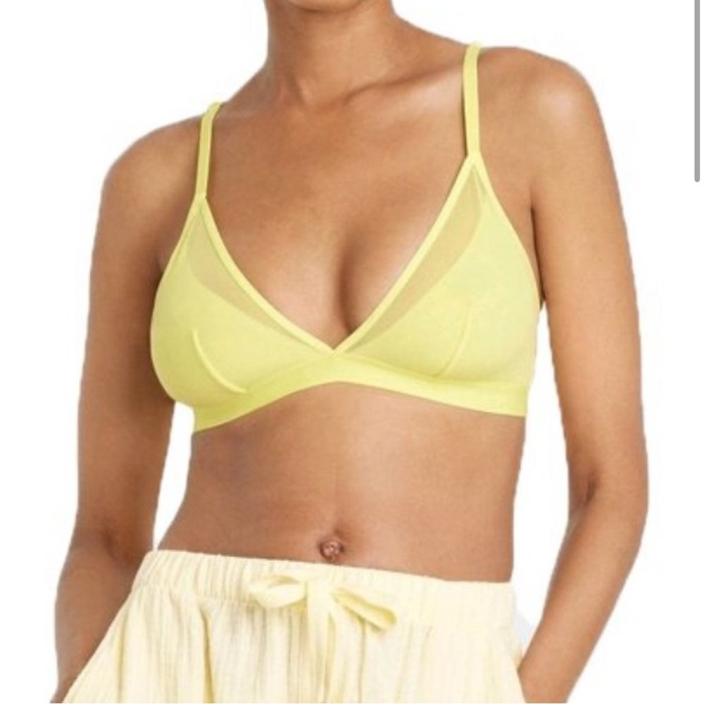 Auden Bralettes - Yellow and Pink